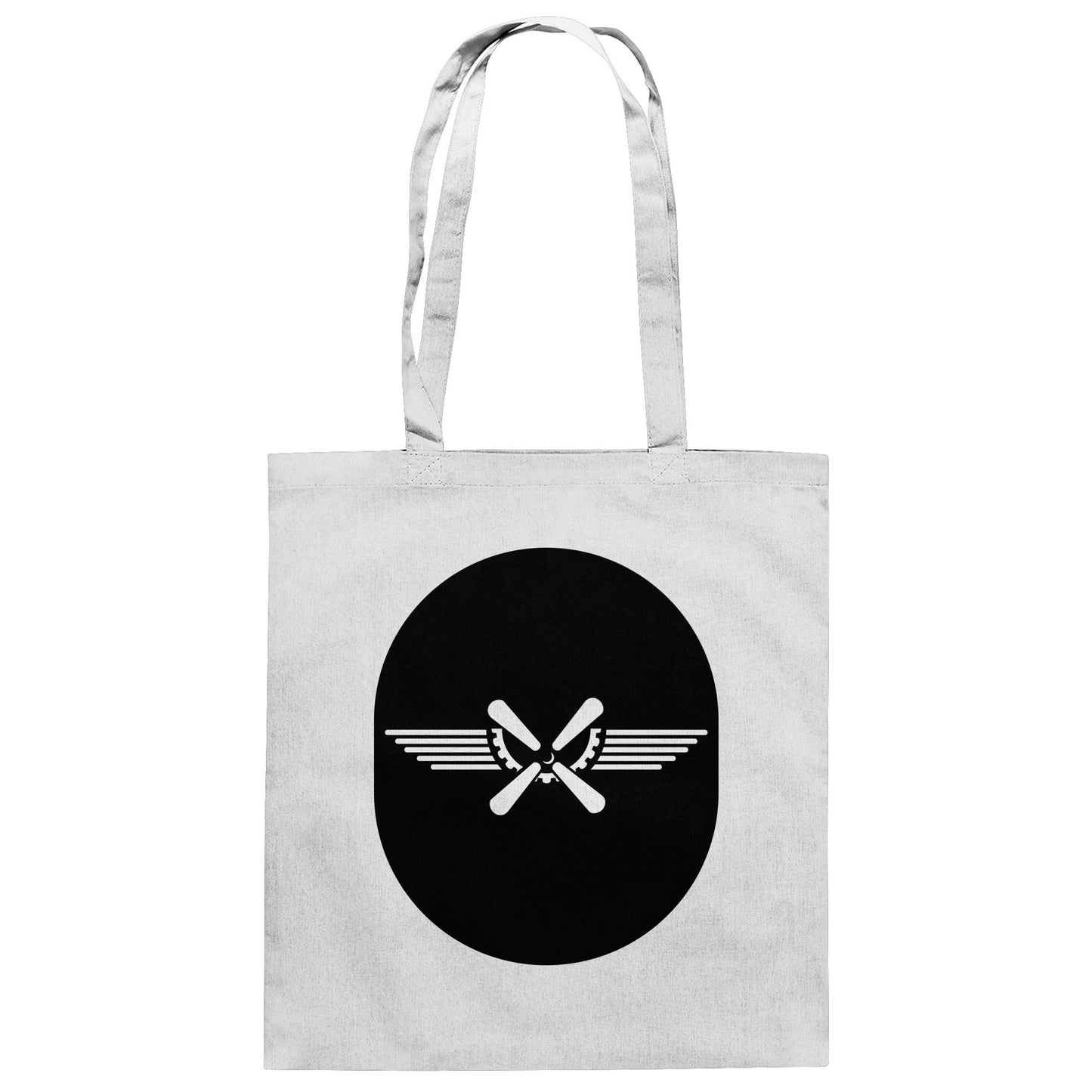 DDR Ostalgie Baumwolltasche • NVA EMBLEM - FLUGZEUGMECHANIKER