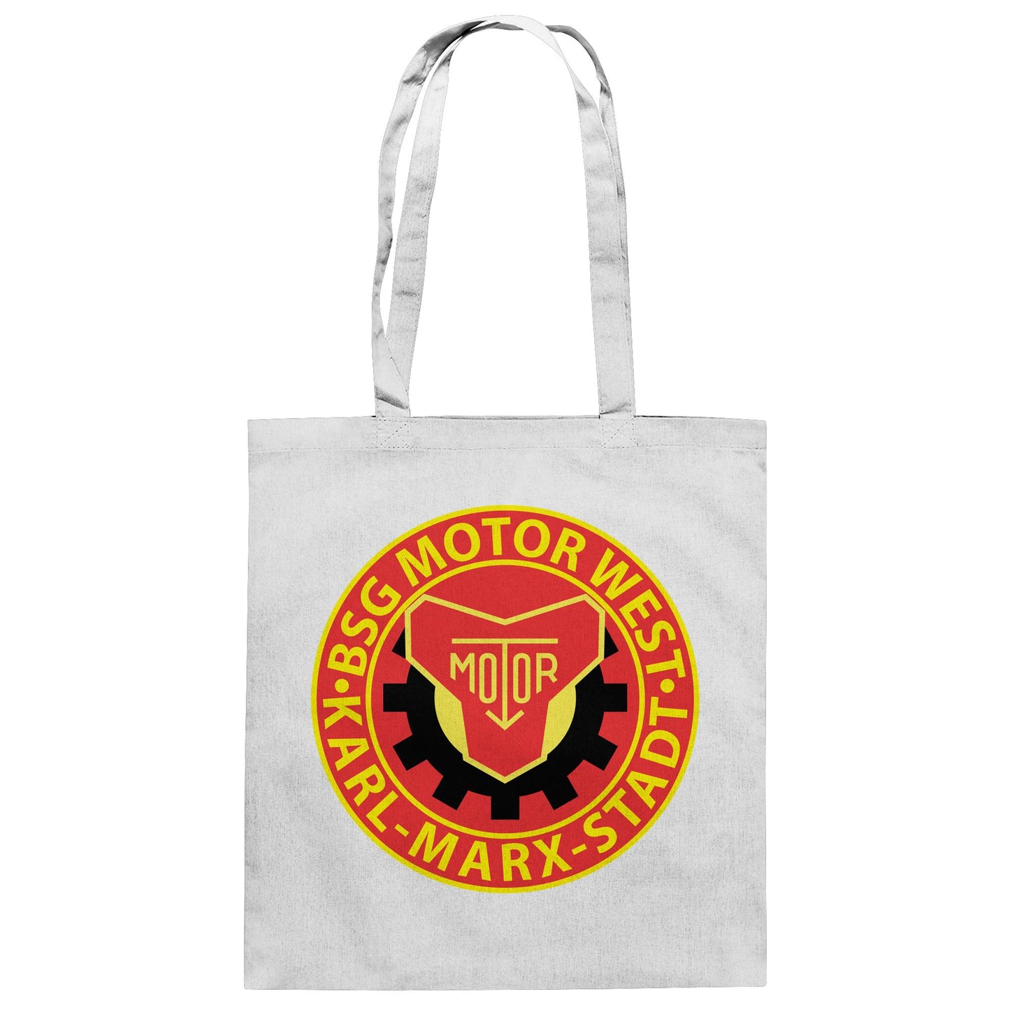 DDR Ostalgie Baumwolltasche • BSG MOTOR KARL-MARX-STADT