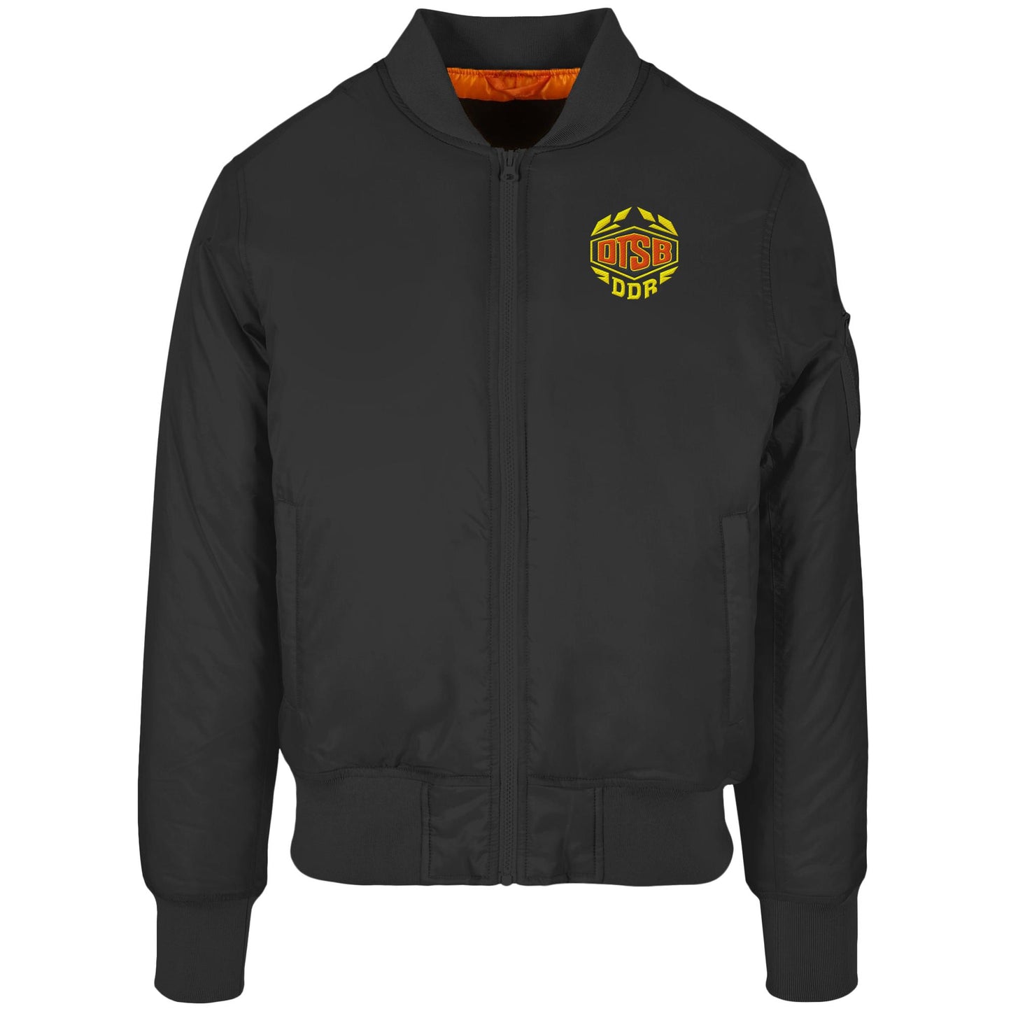 DDR Ostalgie Bomberjacke bestickt • DTSB DDR