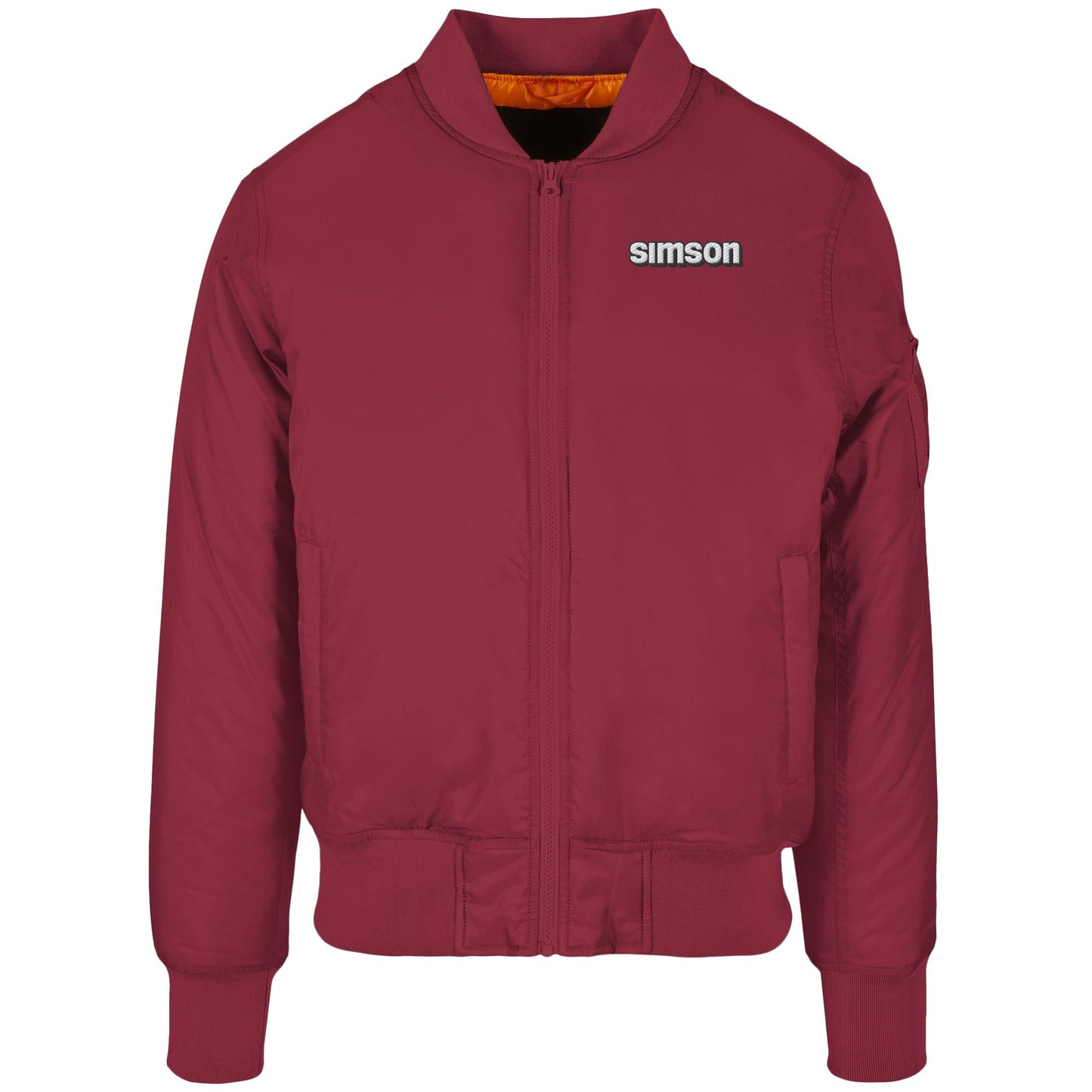 DDR Ostalgie Bomberjacke bestickt • SIMSON