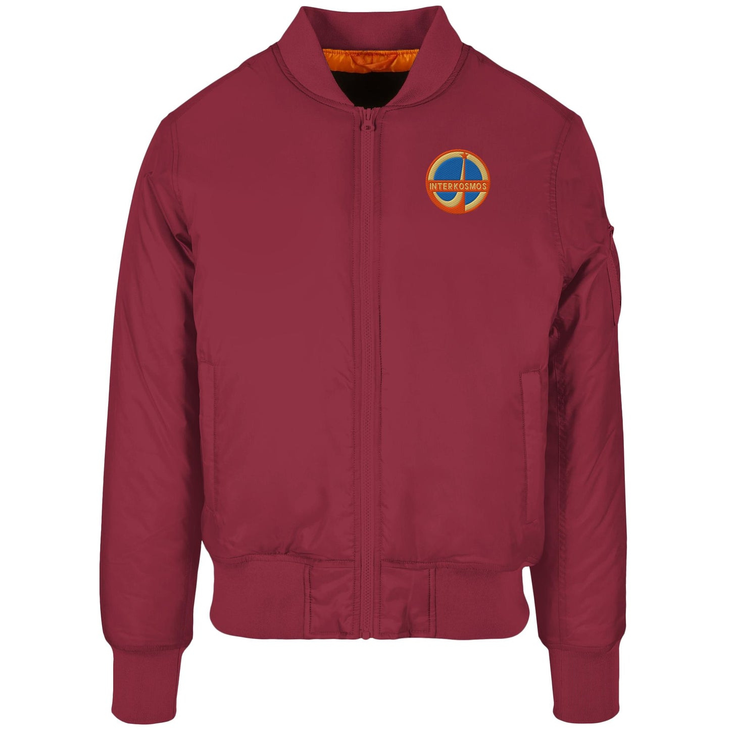 DDR Ostalgie Bomberjacke bestickt • INTERKOSMOS