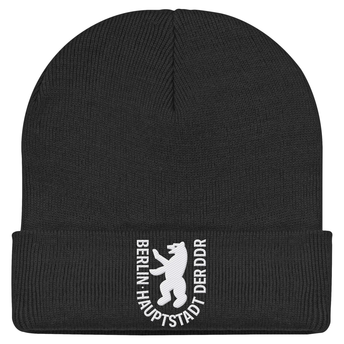 BERLIN - HAUPTSTADT DER DDR | DDR Ostalgie Beanie bestickt