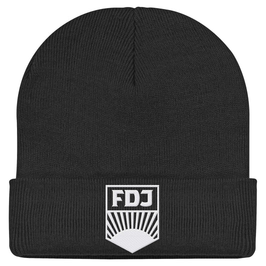 FDJ - WEISS | DDR Ostalgie Beanie bestickt
