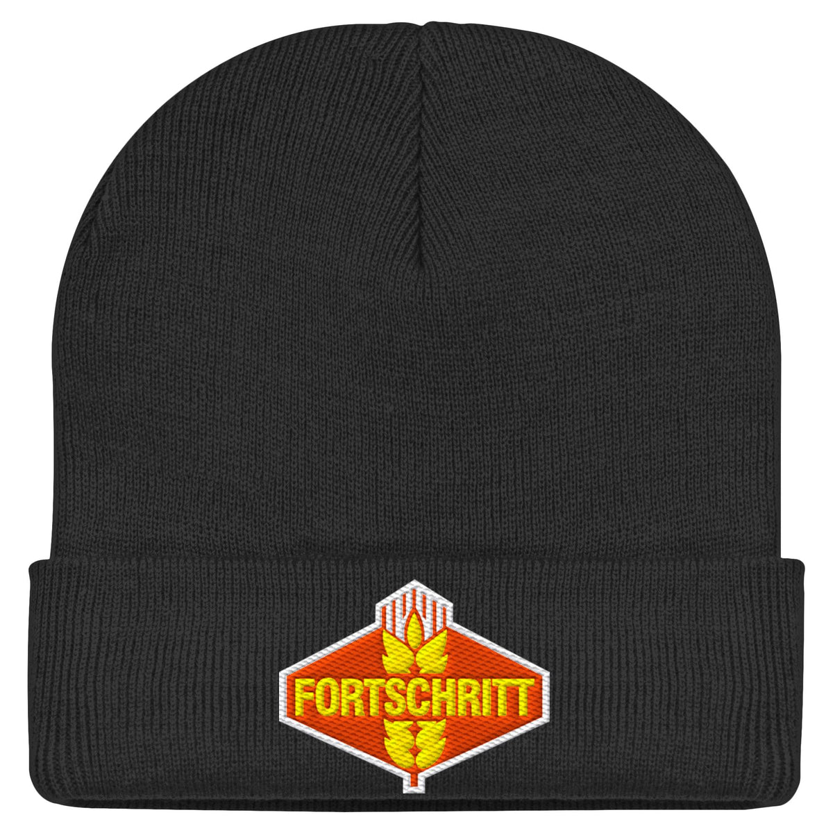 FORTSCHRITT - FARBE | DDR Ostalgie Beanie bestickt
