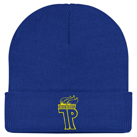 JUNGE PIONIERE, SEID BEREIT - Outline | DDR Ostalgie Beanie bestickt