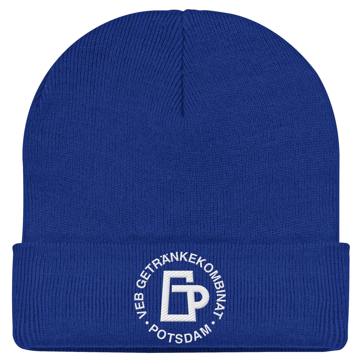 VEB GETRÄNKEKOMBINAT POTSDAM | DDR Ostalgie Beanie bestickt