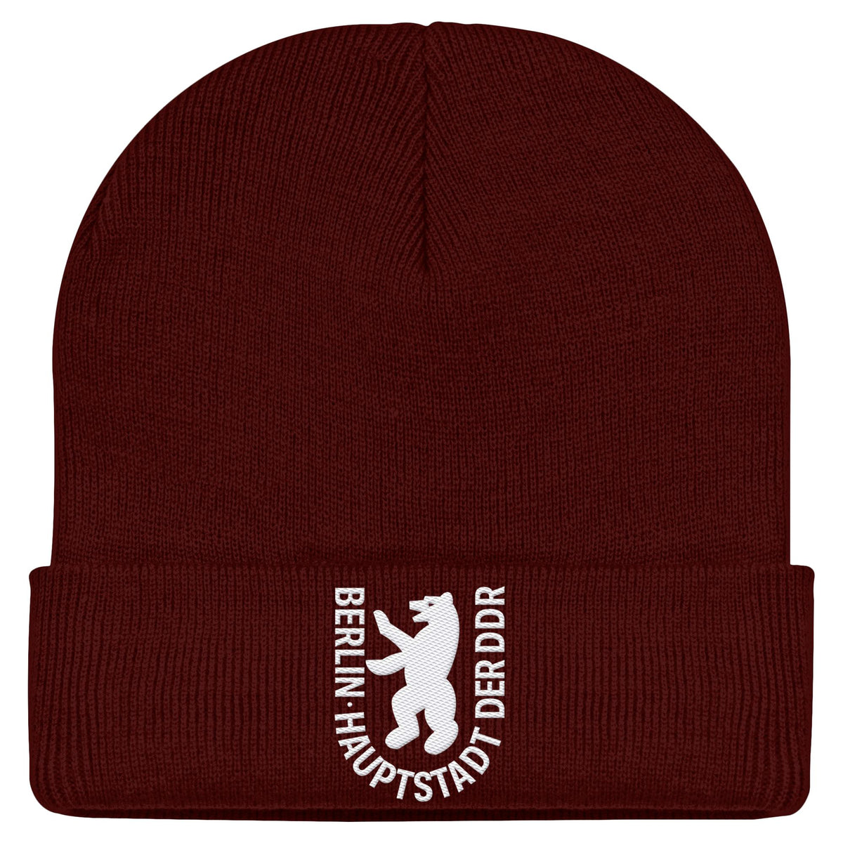 BERLIN - HAUPTSTADT DER DDR | DDR Ostalgie Beanie bestickt