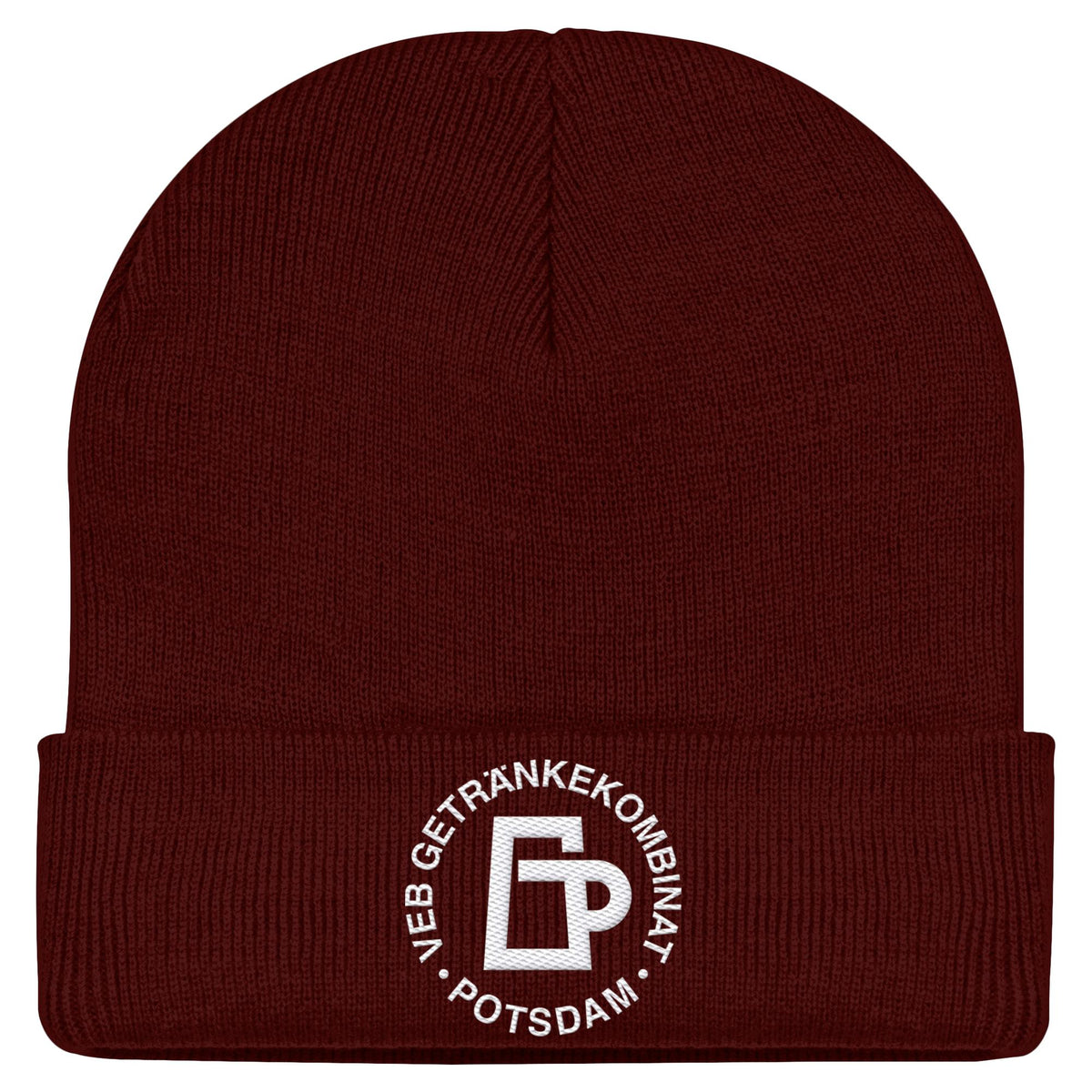 VEB GETRÄNKEKOMBINAT POTSDAM | DDR Ostalgie Beanie bestickt