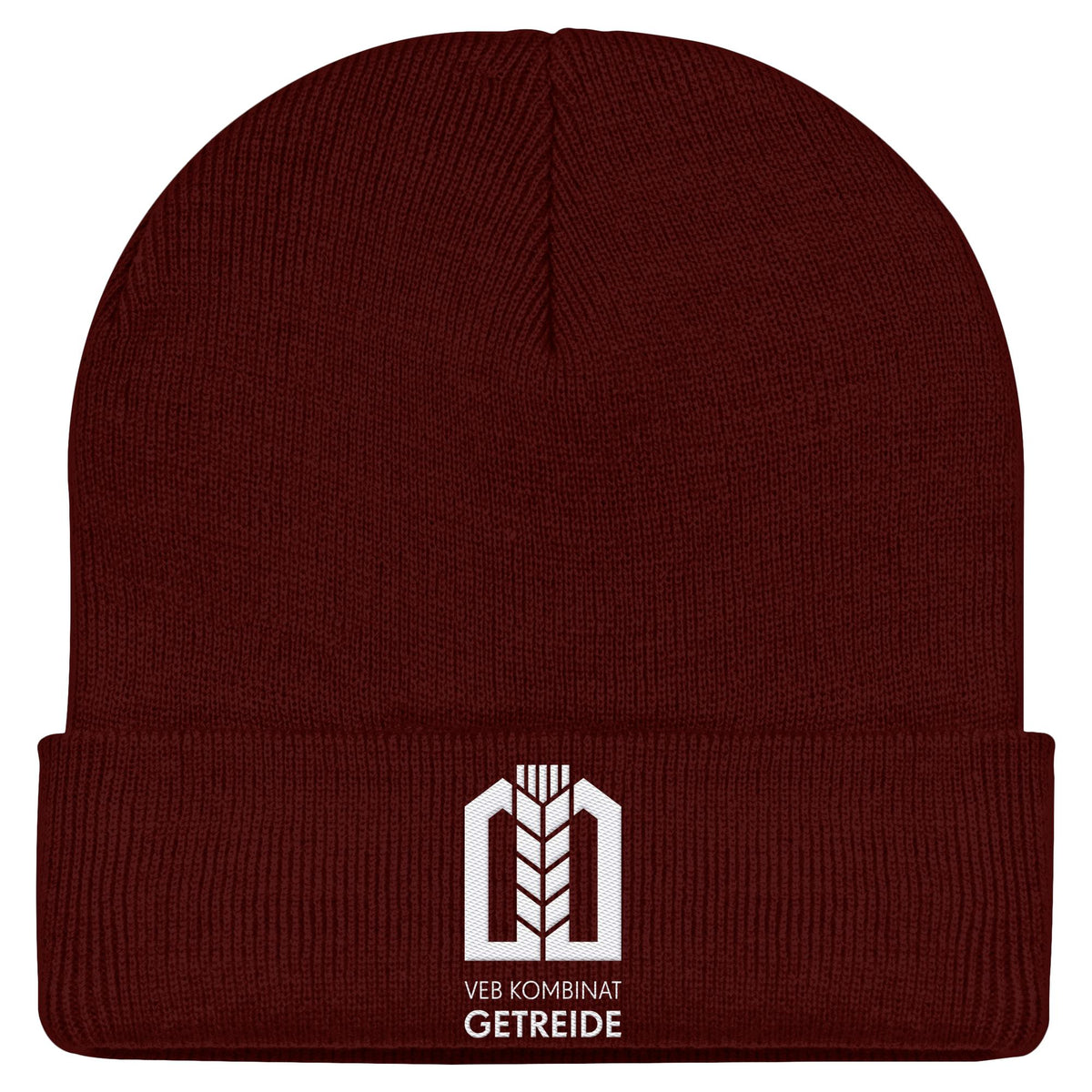 VEB KOMBINAT GETREIDEWIRTSCHAFT | DDR Ostalgie Beanie bestickt