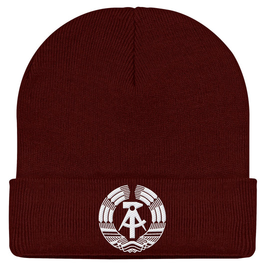DDR LOGO | DDR Ostalgie Beanie bestickt