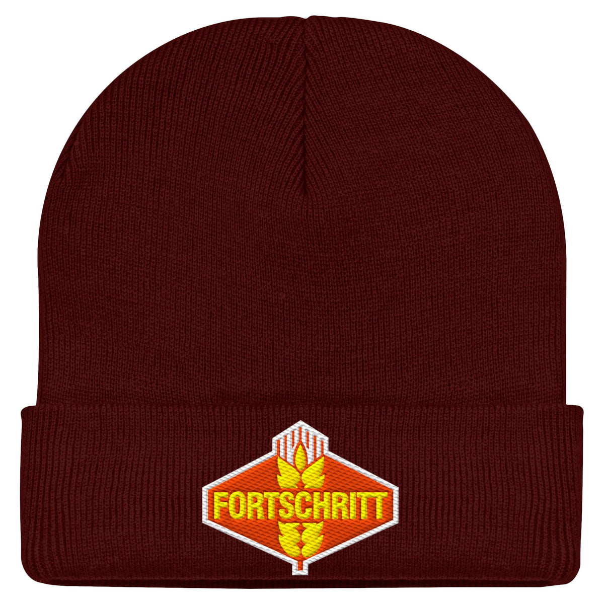 FORTSCHRITT - FARBE | DDR Ostalgie Beanie bestickt