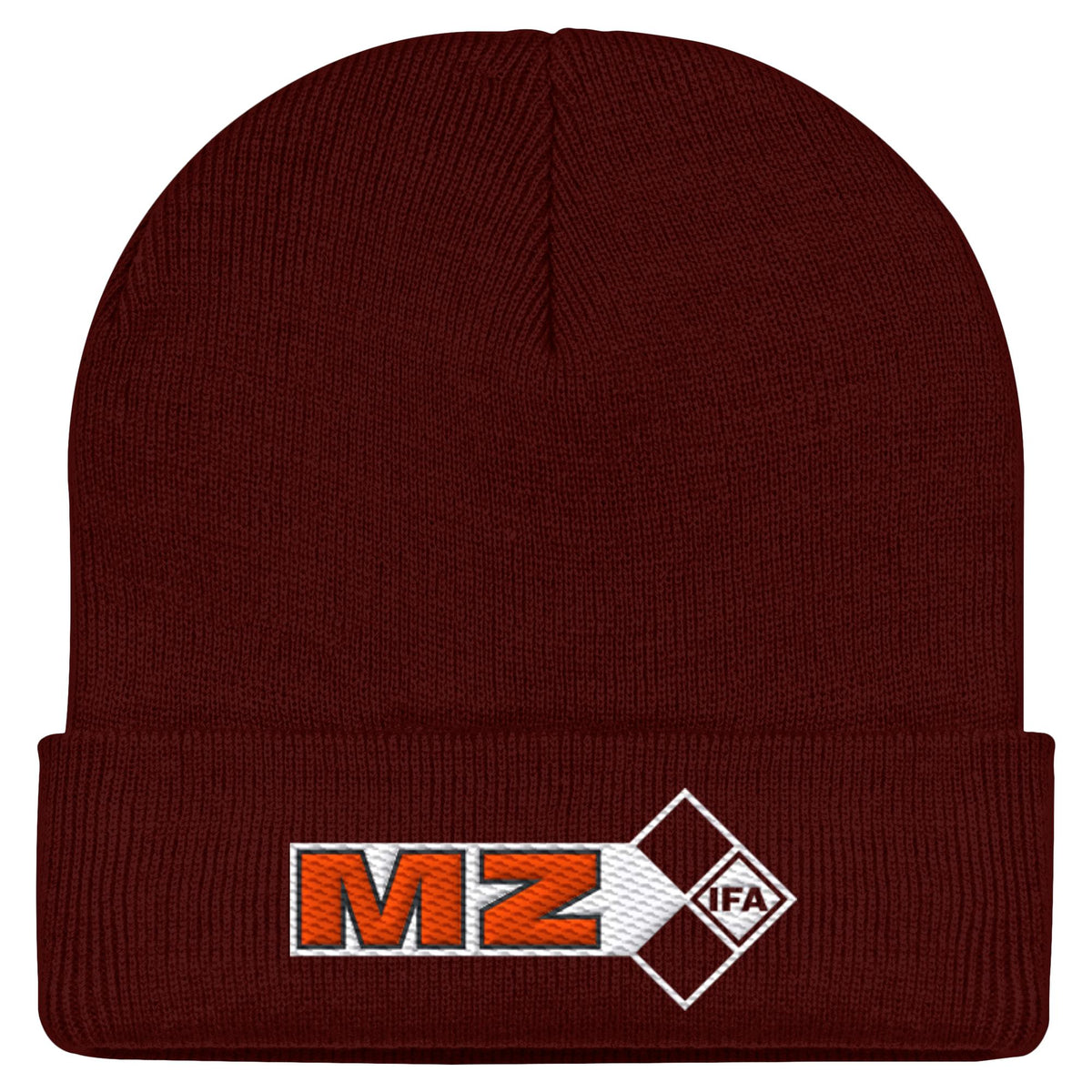 IFA MZ MOTORRADWERK ZSCHOPAU | DDR Ostalgie Beanie bestickt