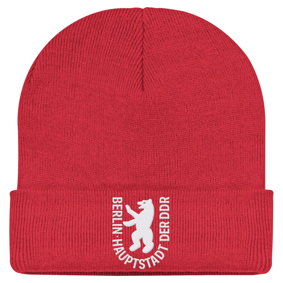 BERLIN - HAUPTSTADT DER DDR | DDR Ostalgie Beanie bestickt