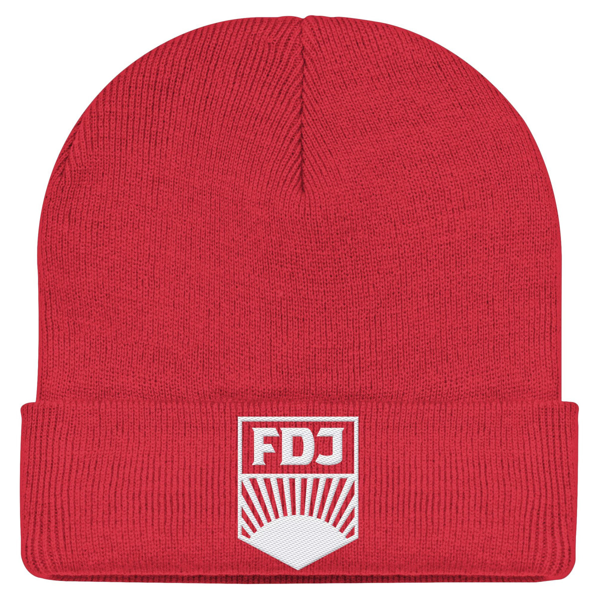 FDJ - WEISS | DDR Ostalgie Beanie bestickt