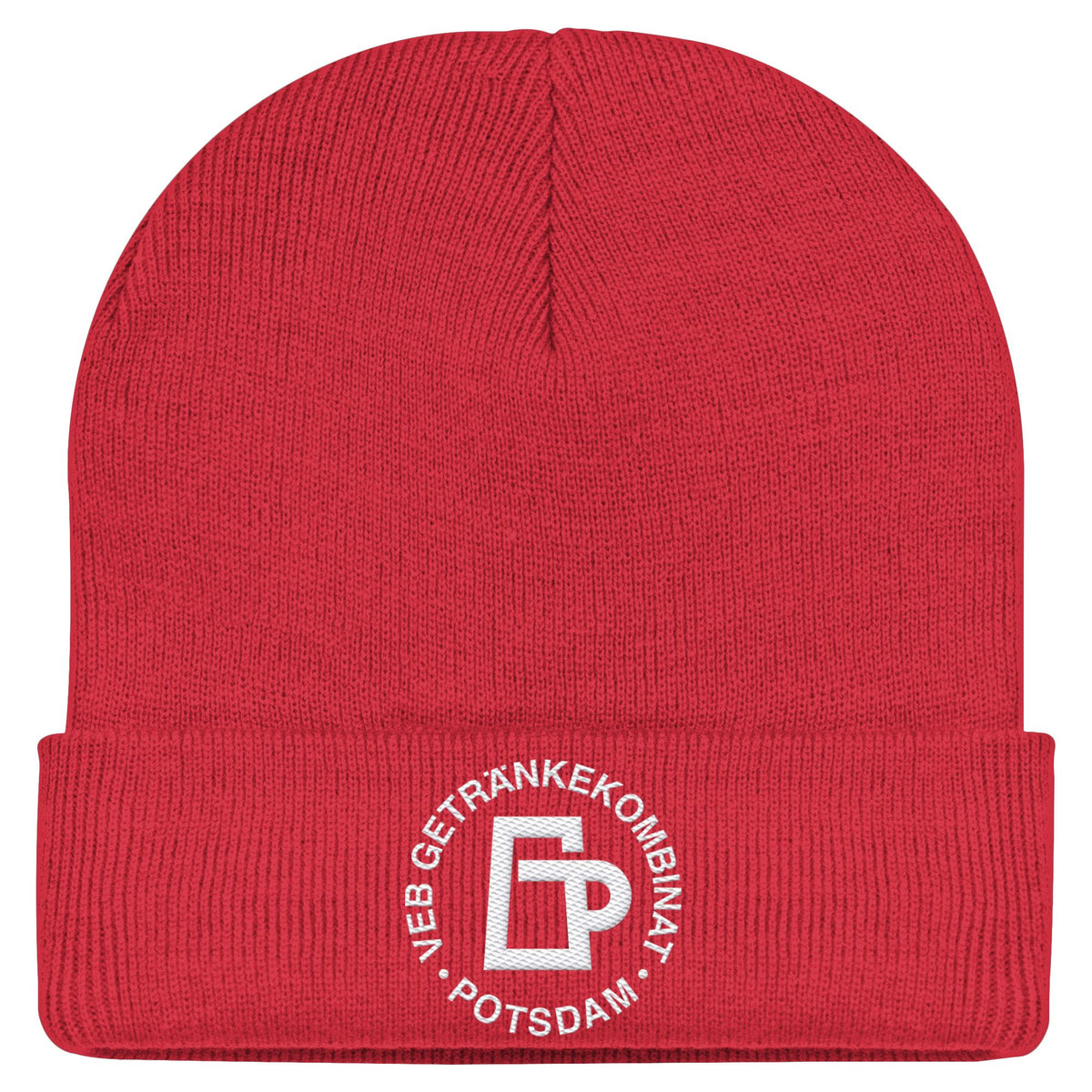 VEB GETRÄNKEKOMBINAT POTSDAM | DDR Ostalgie Beanie bestickt