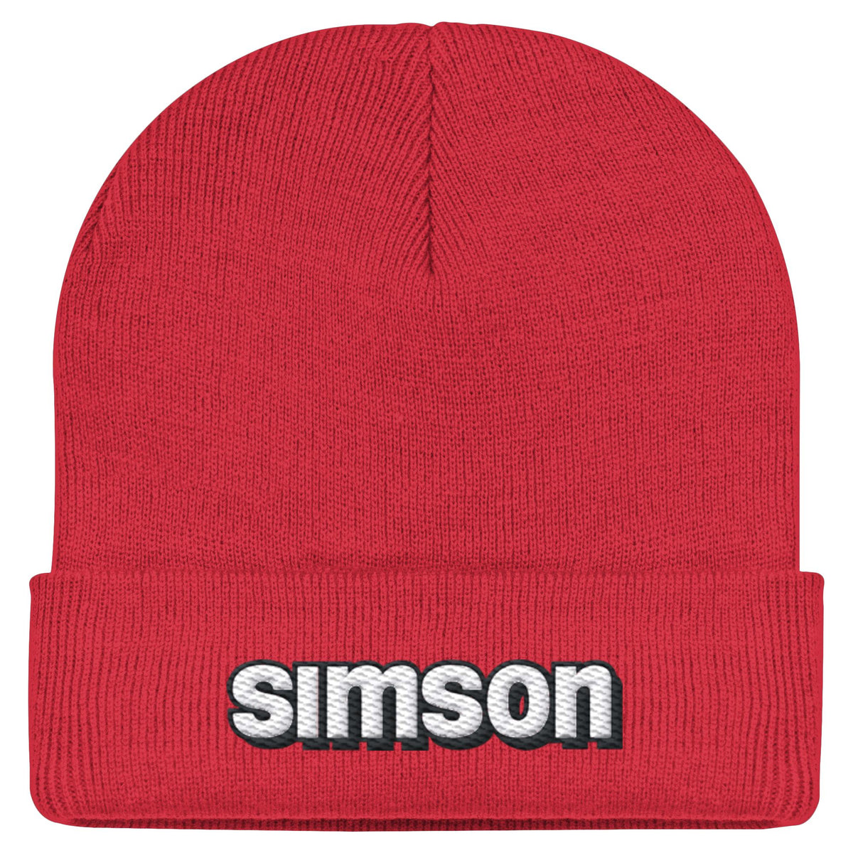 SIMSON - SCHRIFTZUG | DDR Ostalgie Beanie bestickt