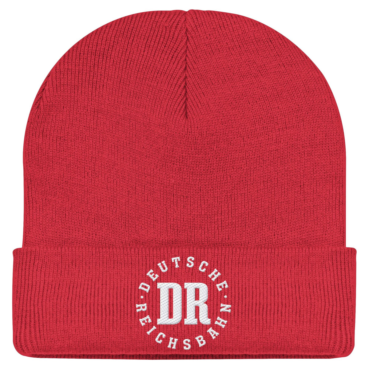 DR - DEUTSCHE REICHSBAHN - dunkel | DDR Ostalgie Beanie bestickt