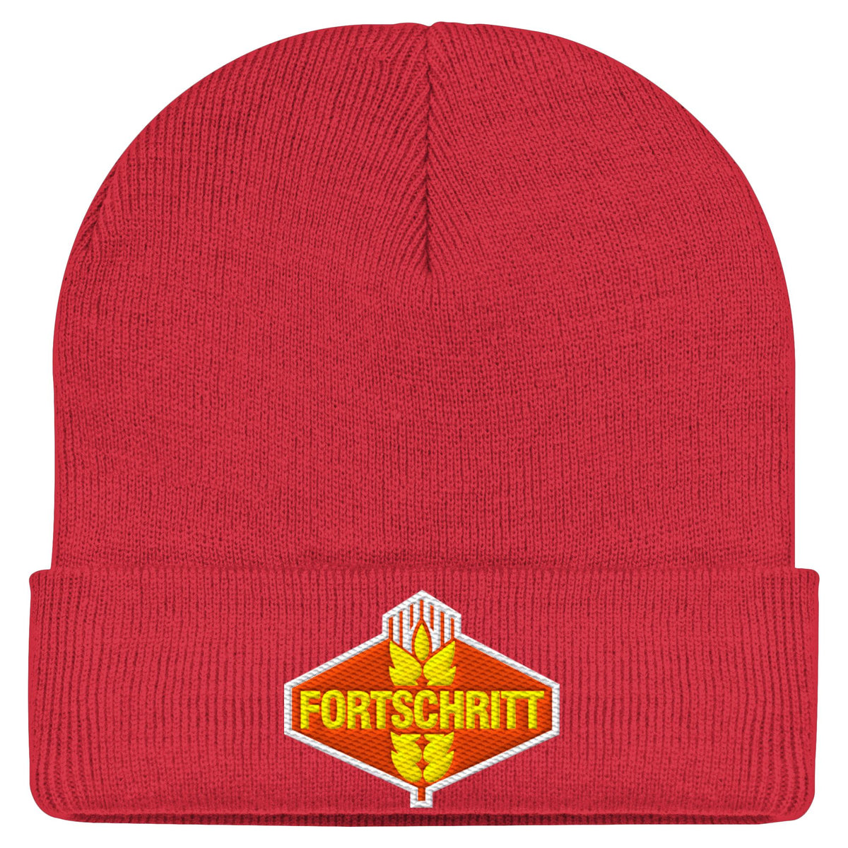 FORTSCHRITT - FARBE | DDR Ostalgie Beanie bestickt