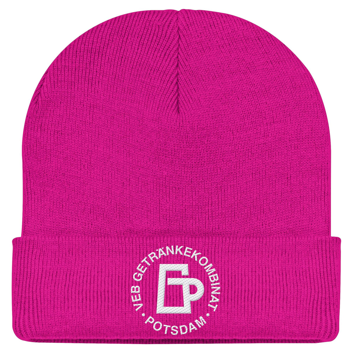 VEB GETRÄNKEKOMBINAT POTSDAM | DDR Ostalgie Beanie bestickt