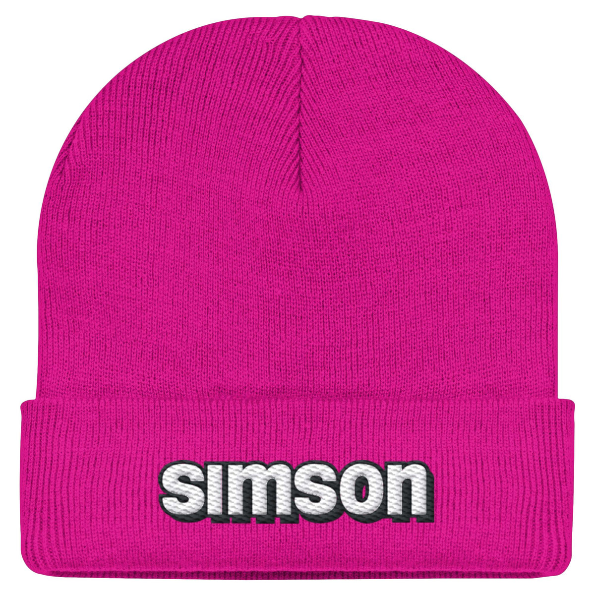 SIMSON - SCHRIFTZUG | DDR Ostalgie Beanie bestickt