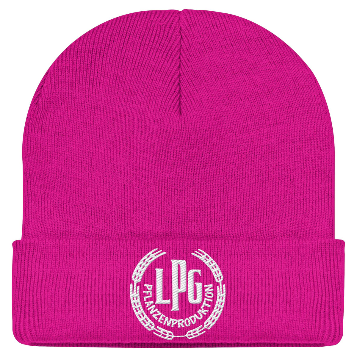 LPG - PFLANZENPRODUKTION | DDR Ostalgie Beanie bestickt