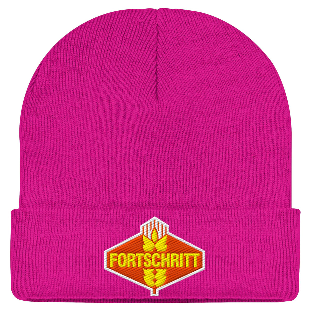 FORTSCHRITT - FARBE | DDR Ostalgie Beanie bestickt