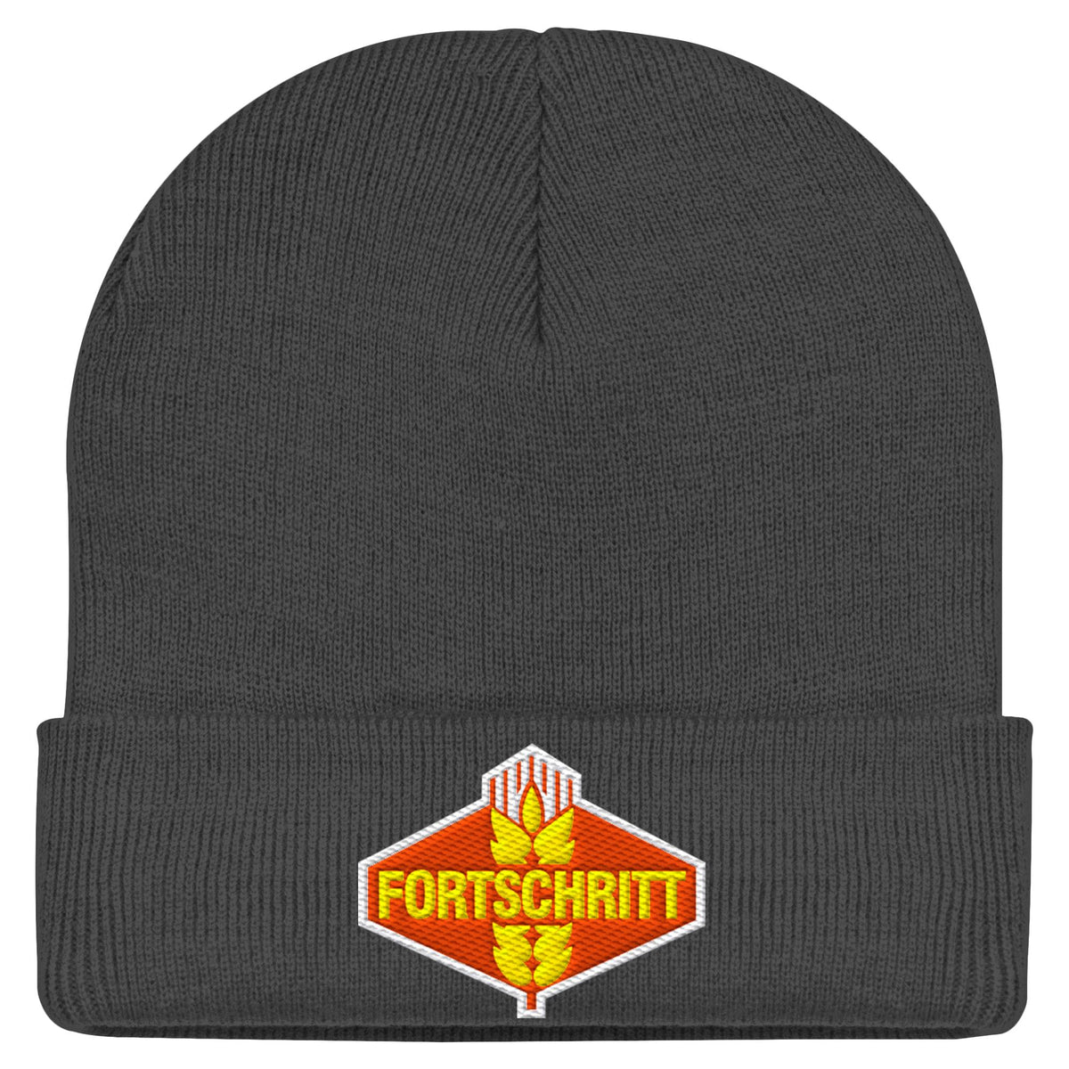 FORTSCHRITT - FARBE | DDR Ostalgie Beanie bestickt
