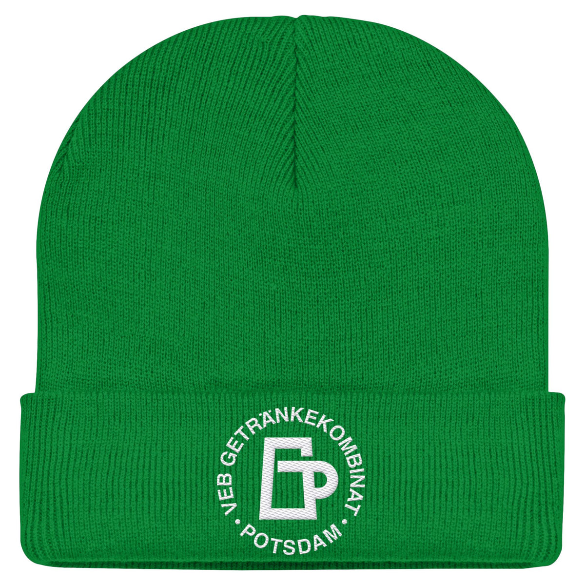 VEB GETRÄNKEKOMBINAT POTSDAM | DDR Ostalgie Beanie bestickt
