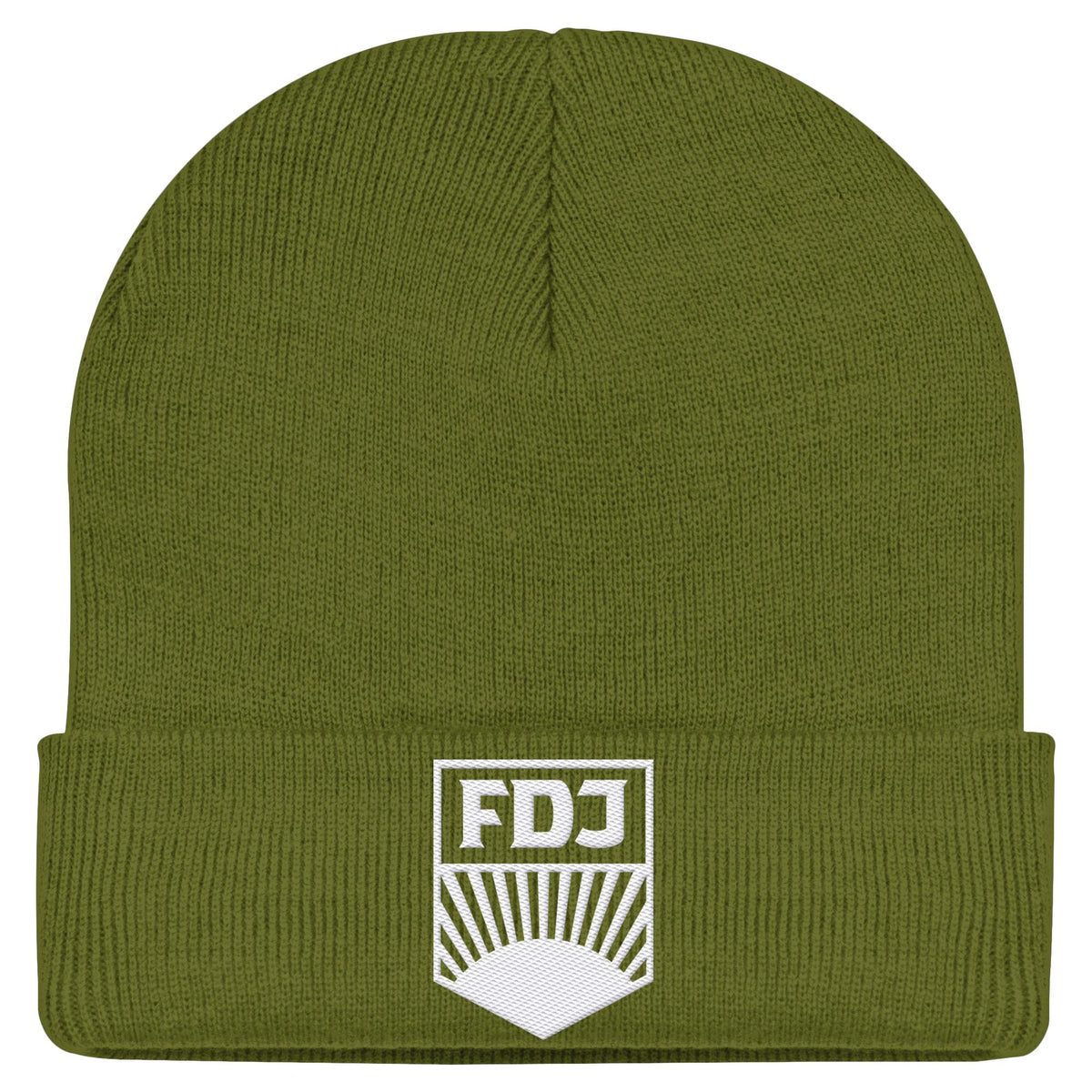FDJ - WEISS | DDR Ostalgie Beanie bestickt