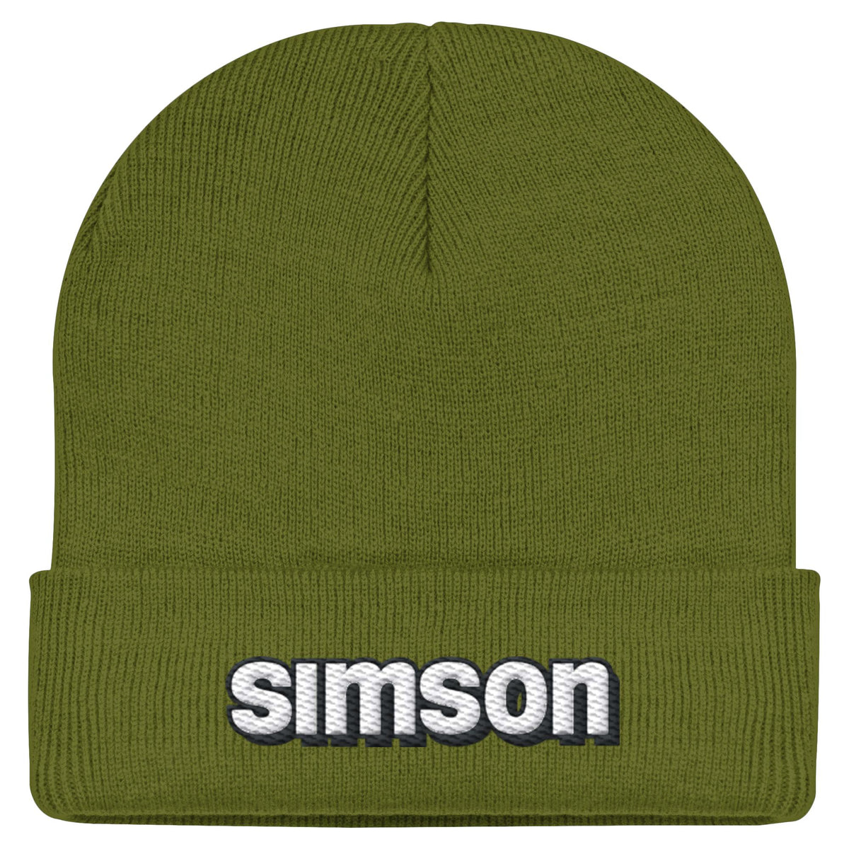 SIMSON - SCHRIFTZUG | DDR Ostalgie Beanie bestickt