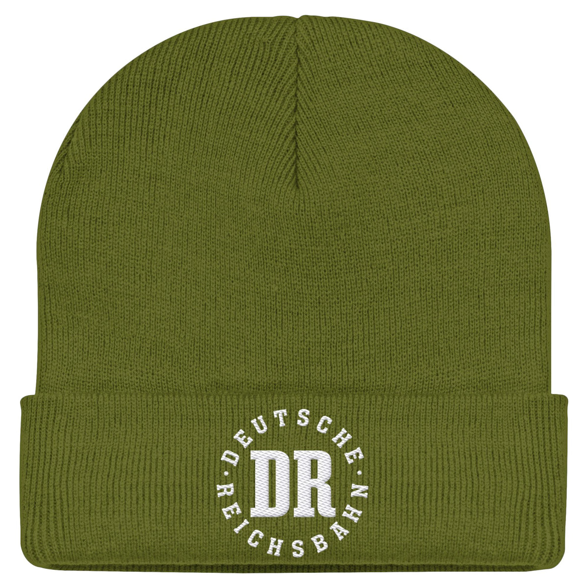 DR - DEUTSCHE REICHSBAHN - dunkel | DDR Ostalgie Beanie bestickt
