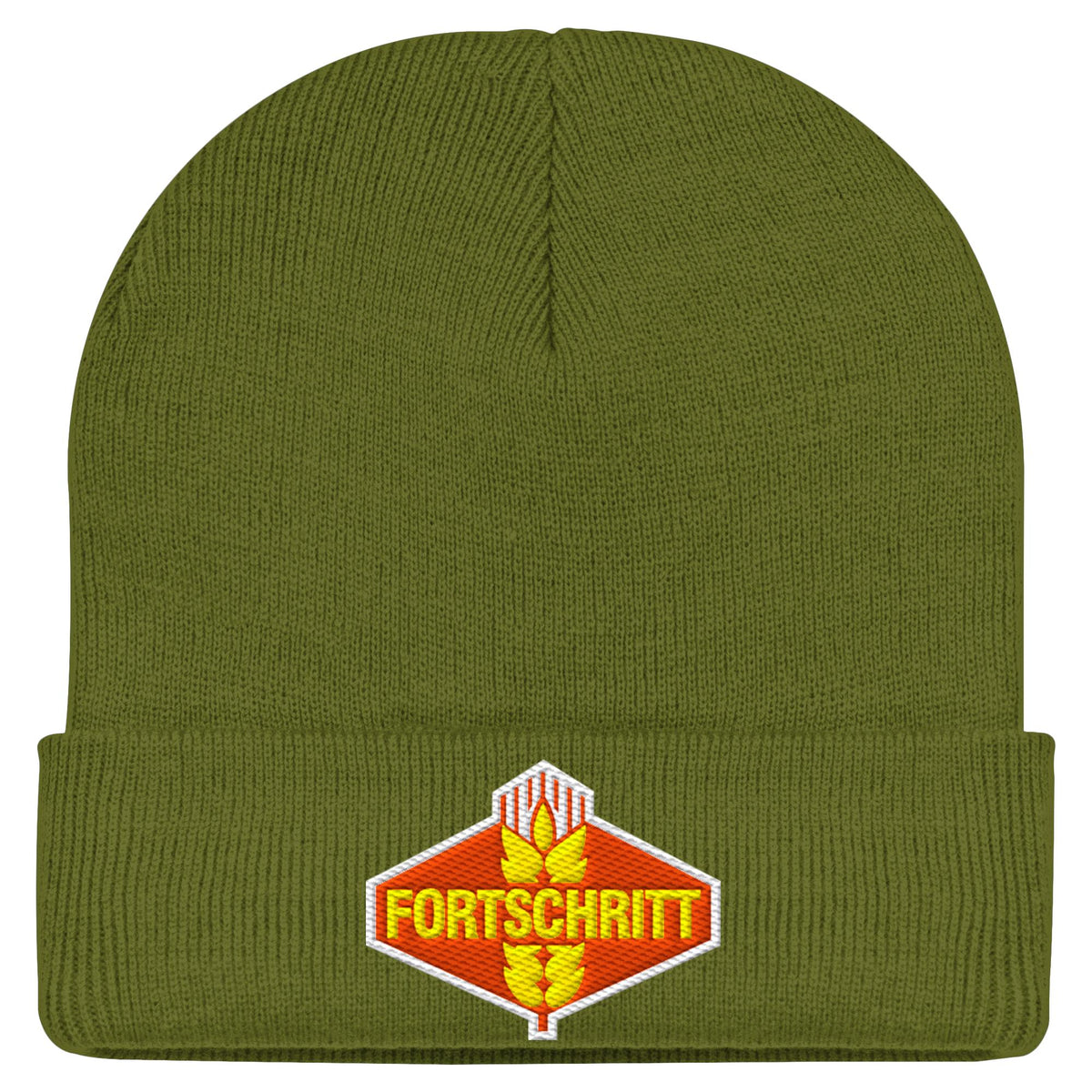 FORTSCHRITT - FARBE | DDR Ostalgie Beanie bestickt