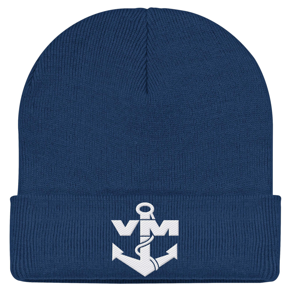 NVA EMBLEM - VOLKSMARINE SEESTREITKRÄFTE - DUNKEL | DDR Ostalgie Beanie bestickt