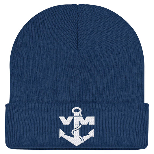 NVA EMBLEM - VOLKSMARINE SEESTREITKRÄFTE - DUNKEL | DDR Ostalgie Beanie bestickt