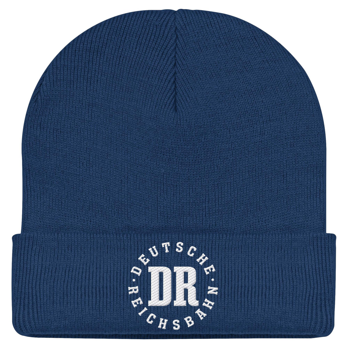 DR - DEUTSCHE REICHSBAHN - dunkel | DDR Ostalgie Beanie bestickt
