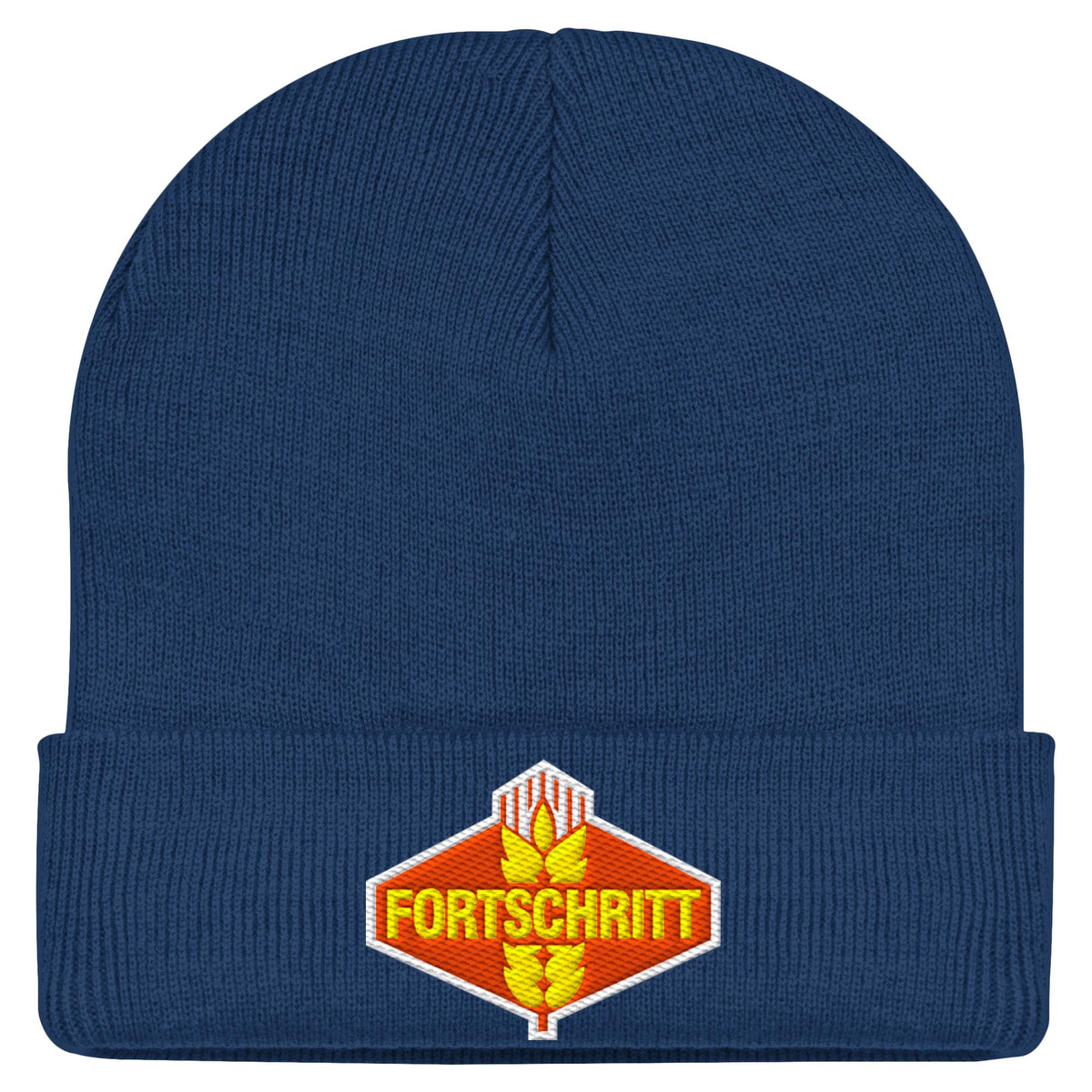 FORTSCHRITT - FARBE | DDR Ostalgie Beanie bestickt