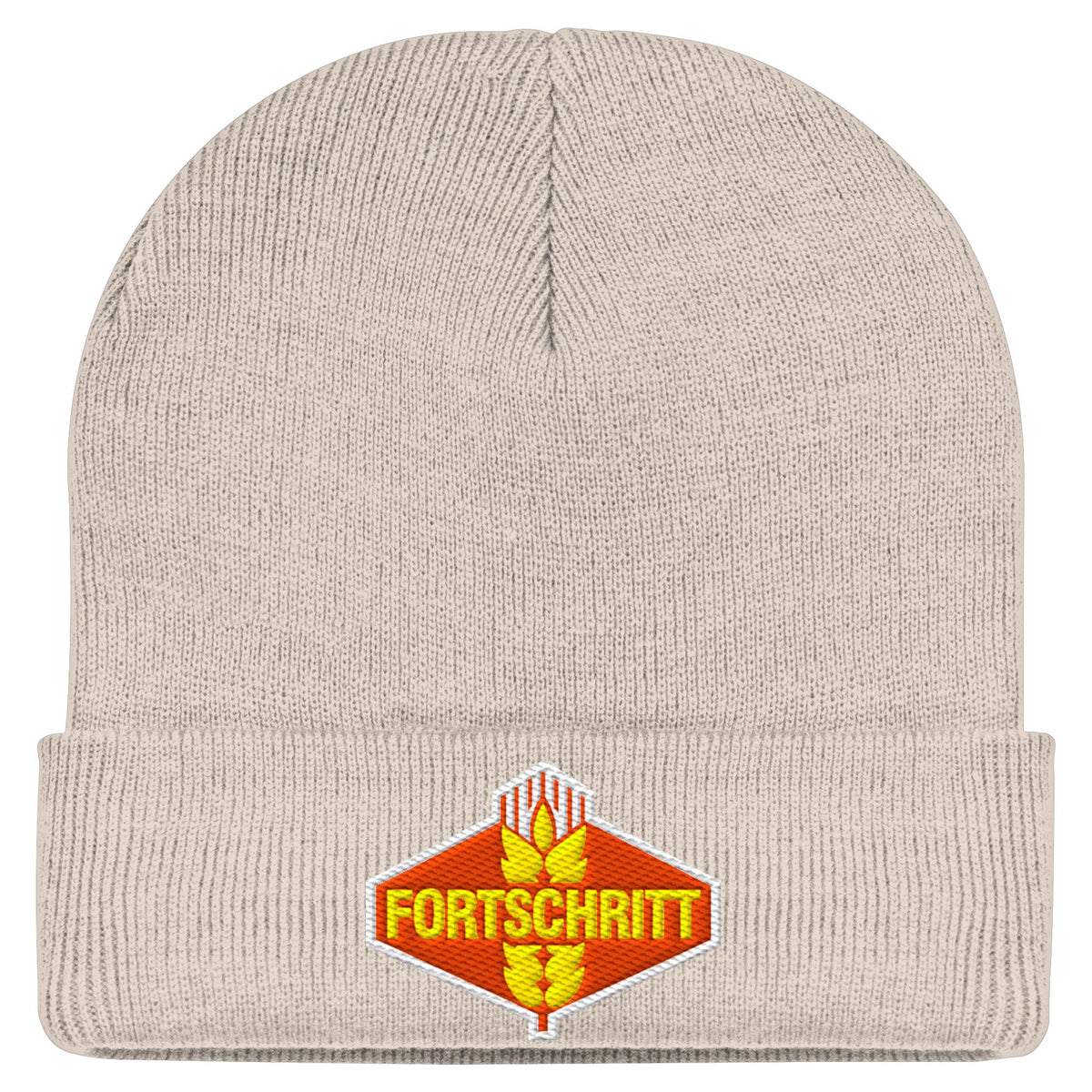 FORTSCHRITT - FARBE | DDR Ostalgie Beanie bestickt
