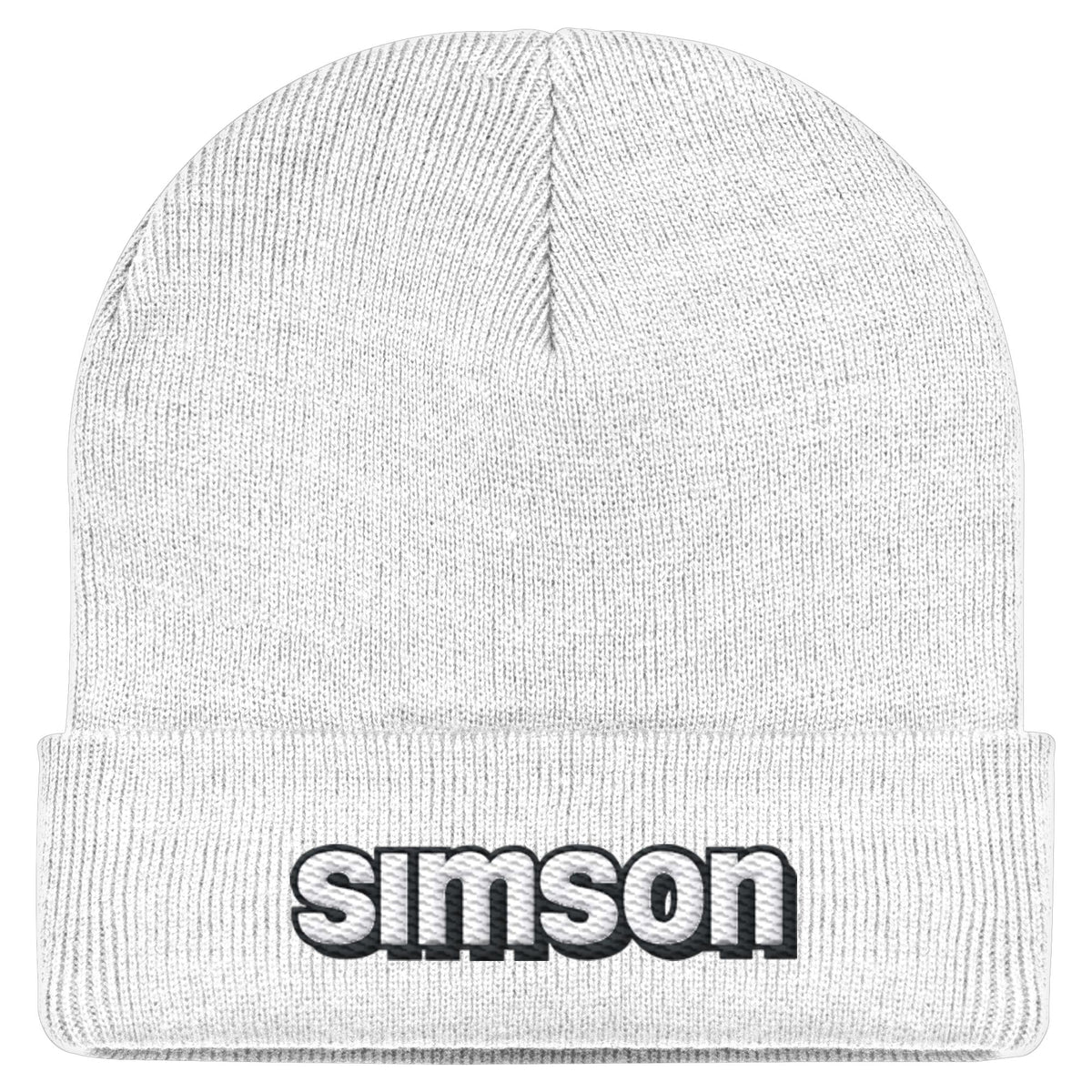 SIMSON - SCHRIFTZUG | DDR Ostalgie Beanie bestickt