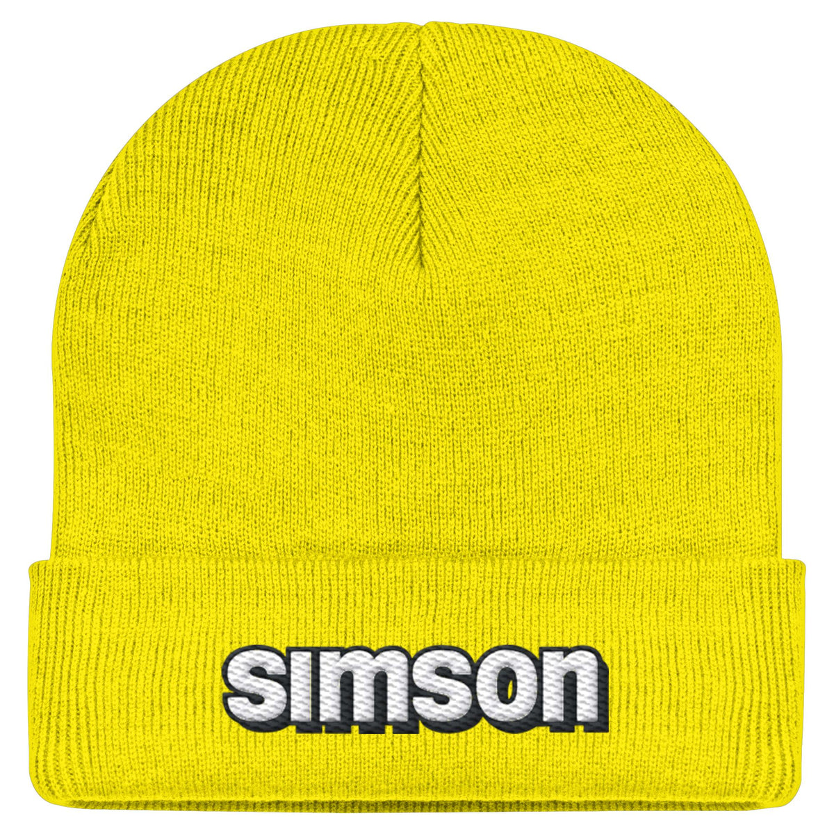 SIMSON - SCHRIFTZUG | DDR Ostalgie Beanie bestickt