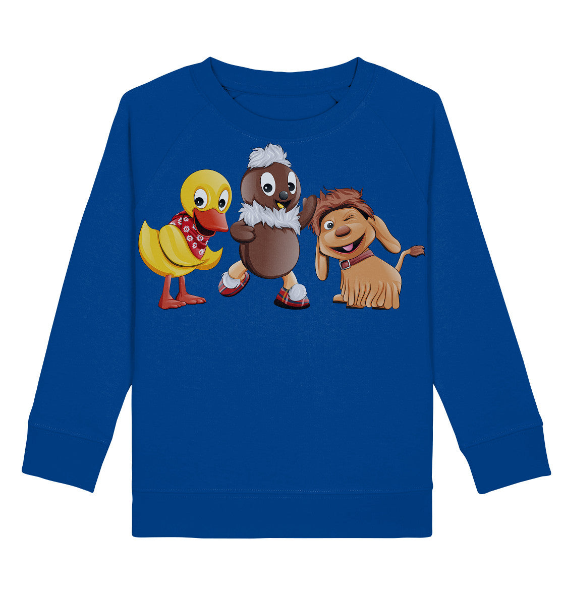 KIDS PULLOVER • UNSER SANDMÄNNCHEN - PITTI, MOPPI & SCHNATTERINCHEN