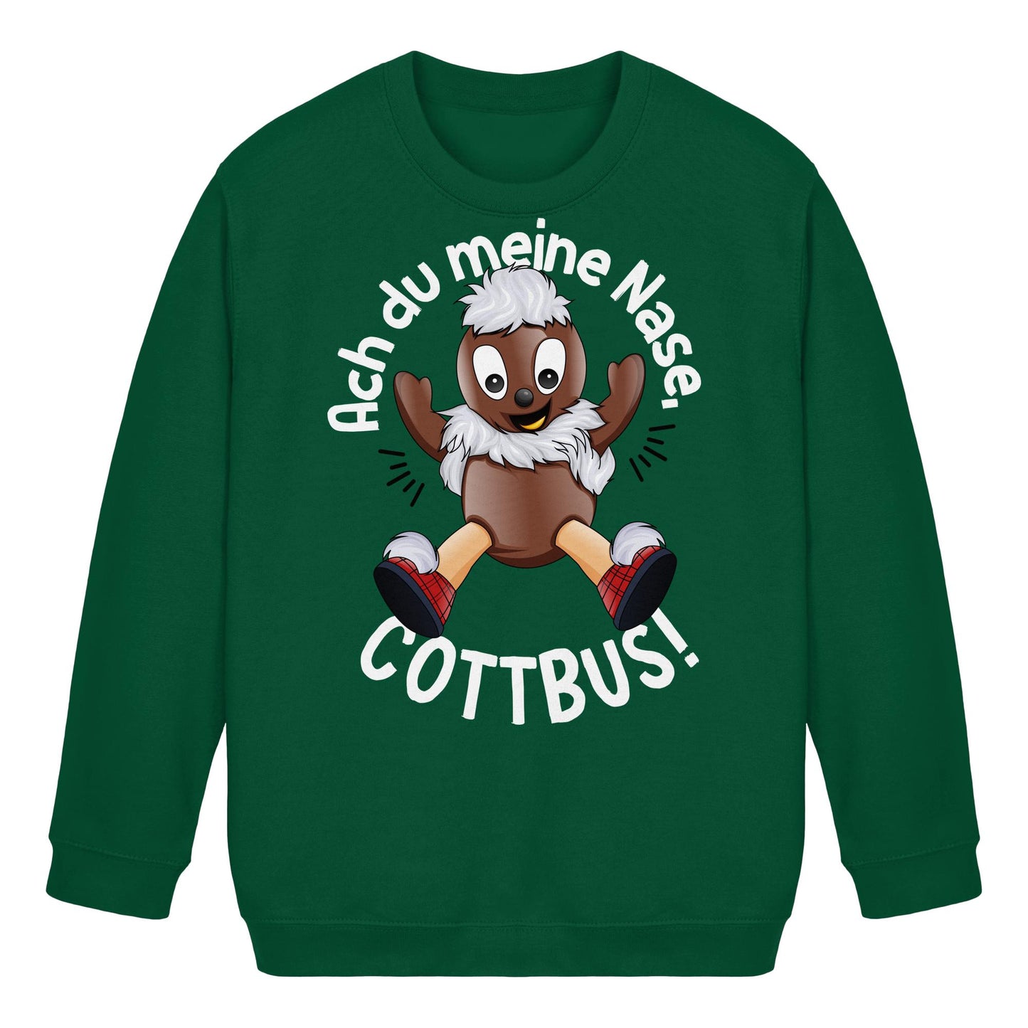Pitti Stadt Nicki (Kids Pullover) • ACH DU MEINE NASE COTTBUS!