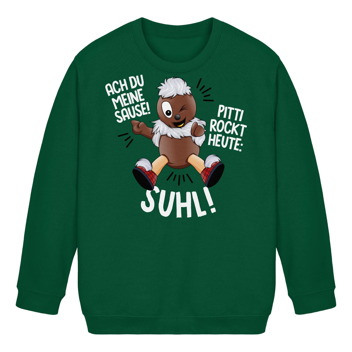 Pitti Stadt Nicki (Kids Pullover) • PITTI ROCKT HEUTE SUHL!