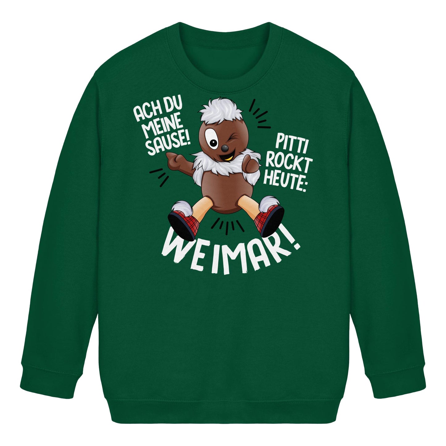 Pitti Stadt Nicki (Kids Pullover) • PITTI ROCKT HEUTE WEIMAR!