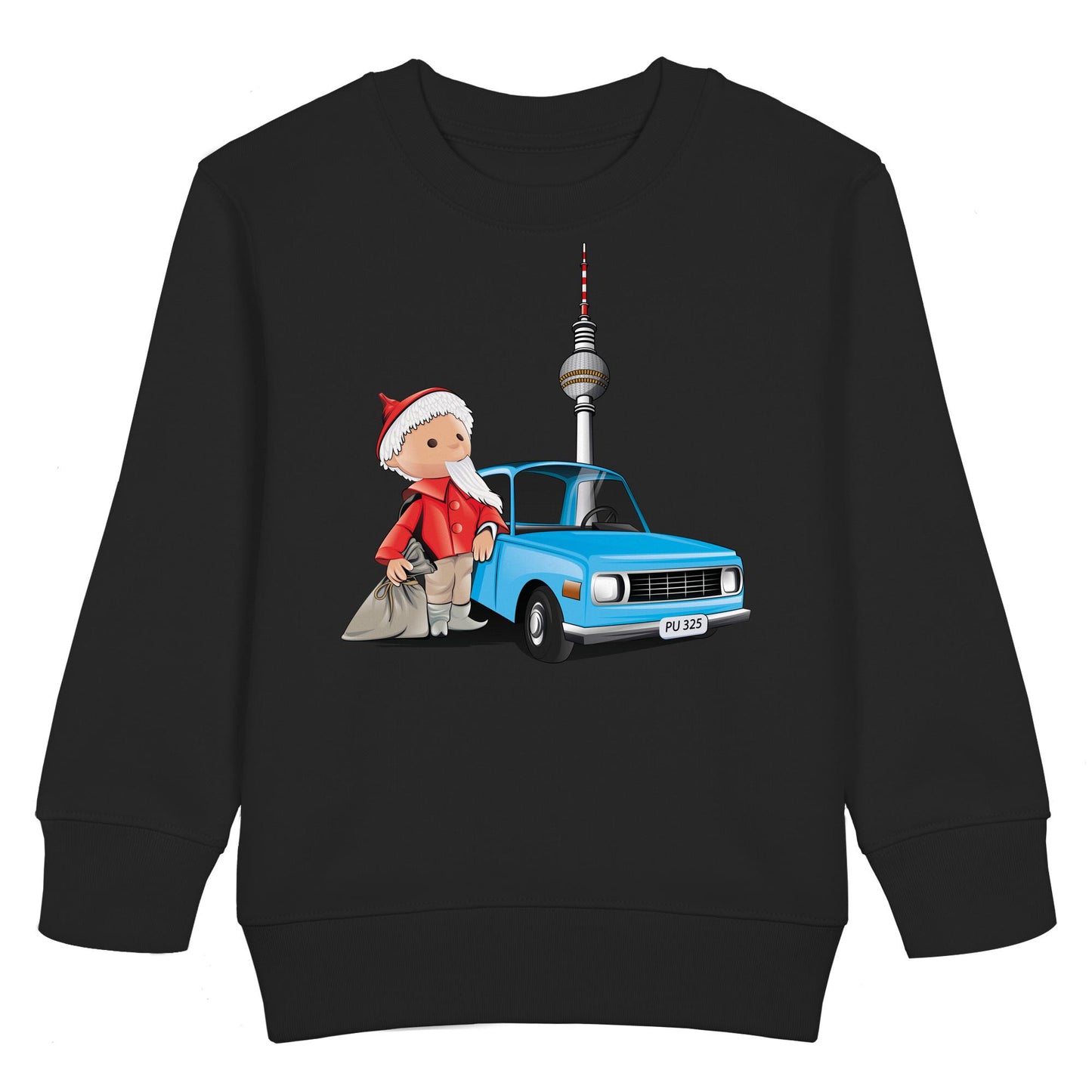 KIDS PULLOVER • UNSER SANDMÄNNCHEN - MIT WARTBURG IN BERLIN (PU-325)