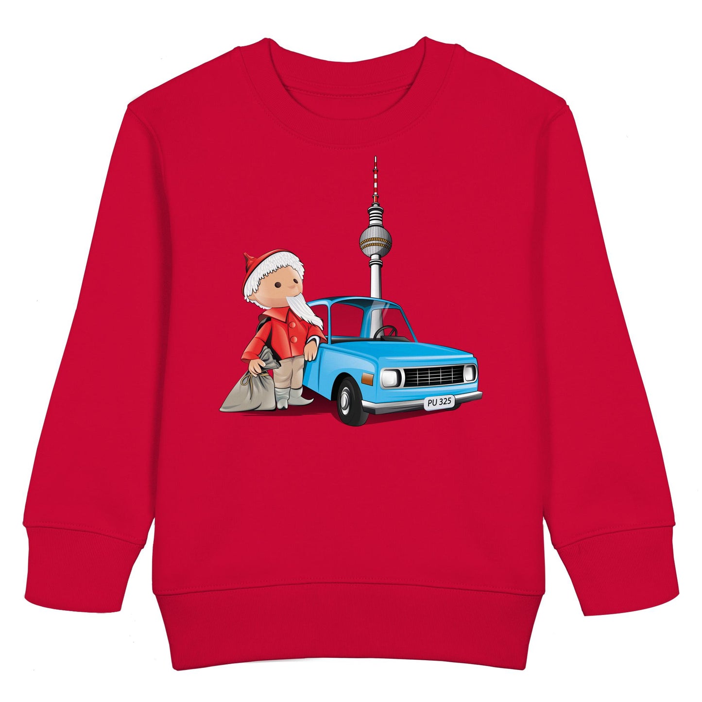KIDS PULLOVER • UNSER SANDMÄNNCHEN - MIT WARTBURG IN BERLIN (PU-325)