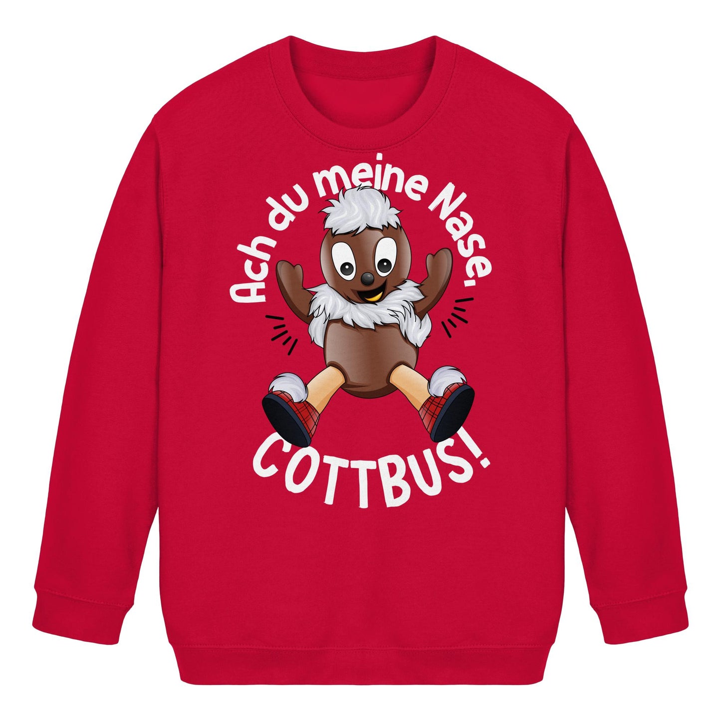 Pitti Stadt Nicki (Kids Pullover) • ACH DU MEINE NASE COTTBUS!