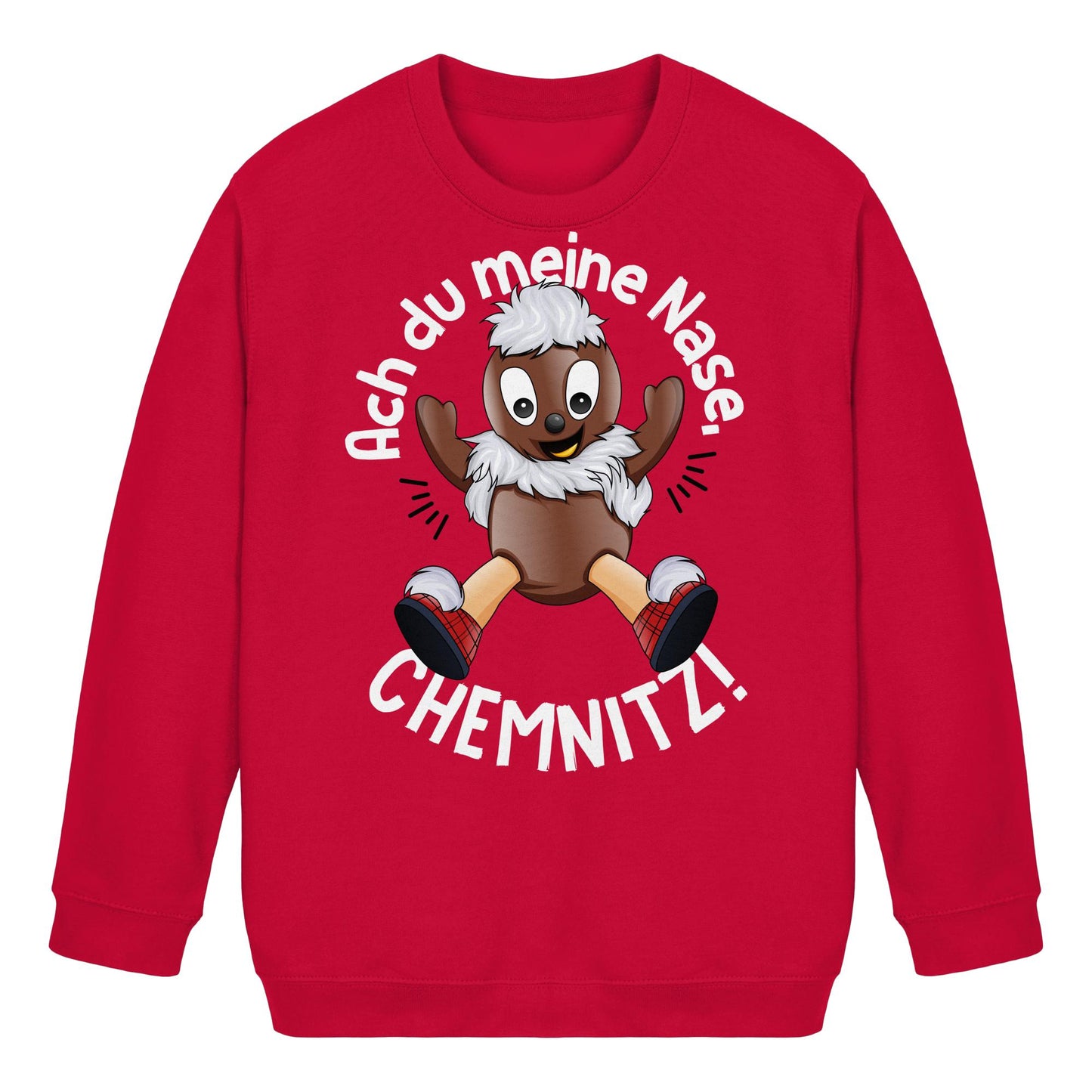 Pitti Stadt Nicki (Kids Pullover) • ACH DU MEINE NASE CHEMNITZ!