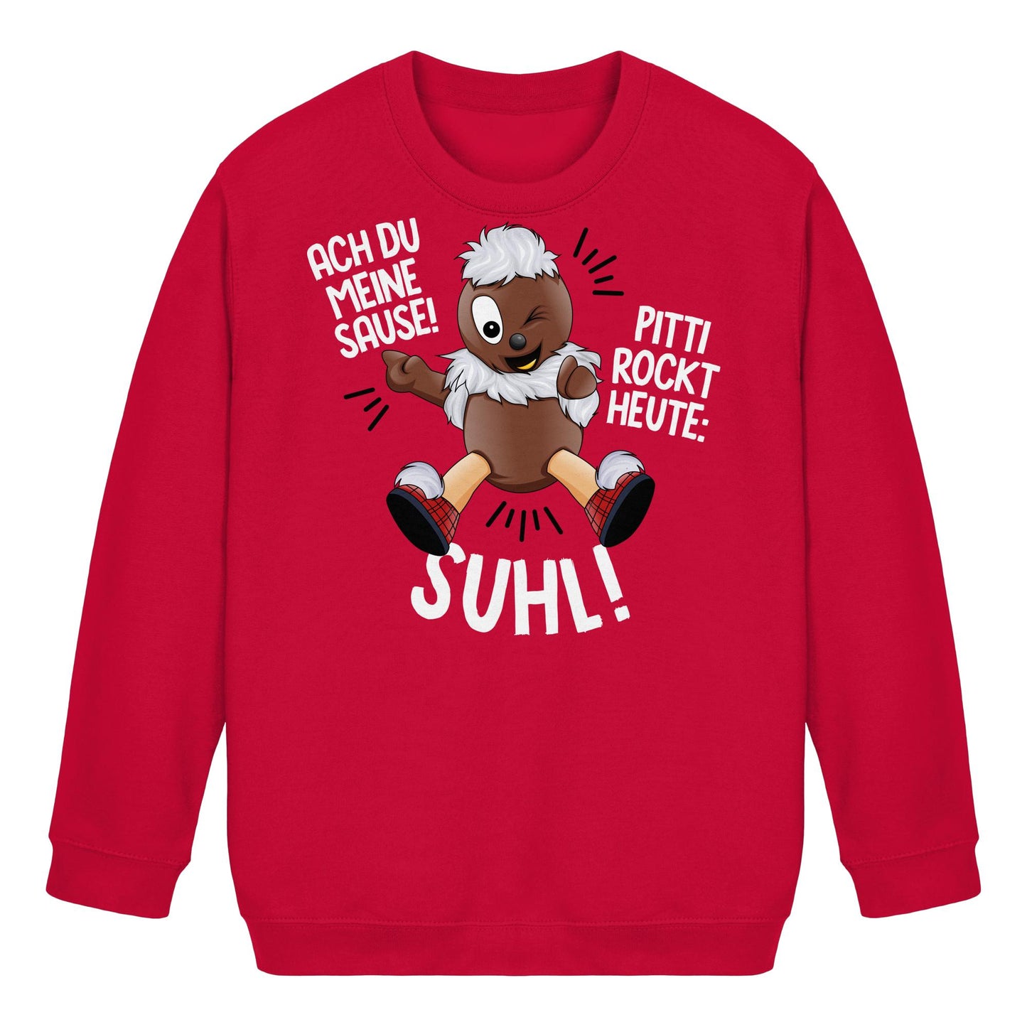 Pitti Stadt Nicki (Kids Pullover) • PITTI ROCKT HEUTE SUHL!