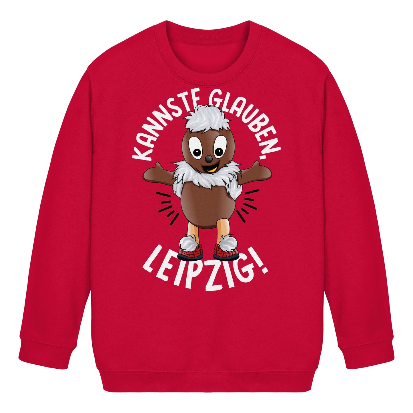 Pitti Stadt Nicki (Kids Pullover) • KANNSTE GLAUBEN, LEIPZIG!