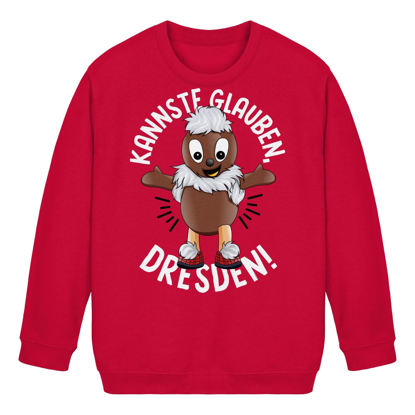 Pitti Stadt Nicki (Kids Pullover) • KANNSTE GLAUBEN, DRESDEN!
